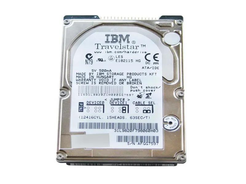 03L5220 IBM 8GB 4900RPM ATA-33 2.5-inch Hard Drive