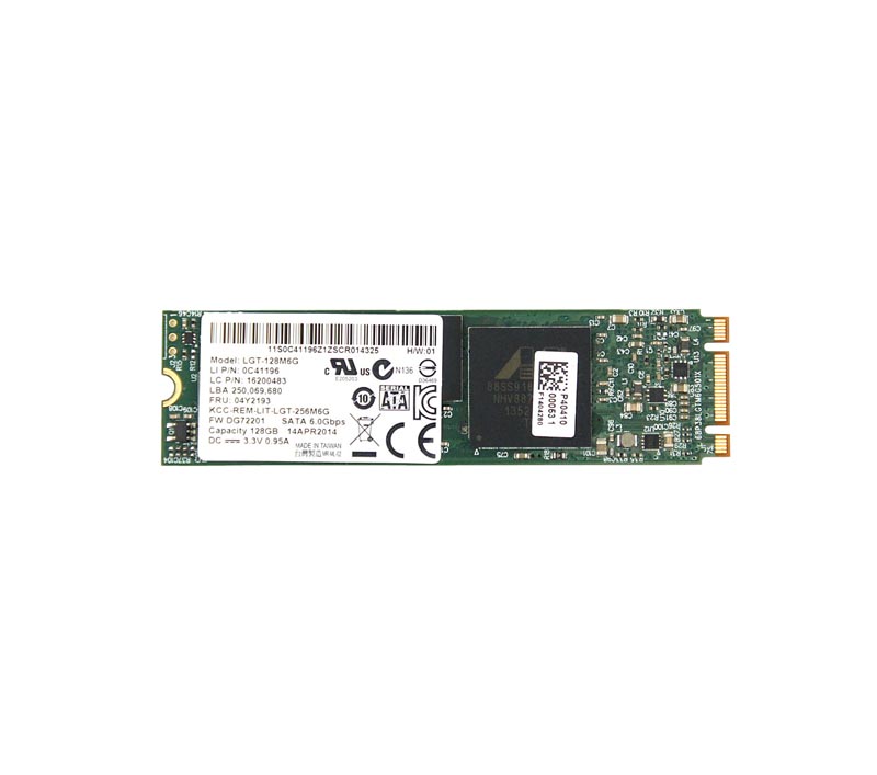 04Y2193 Lenovo 128GB SSD SATA 6Gb/s Solid State Drive f...