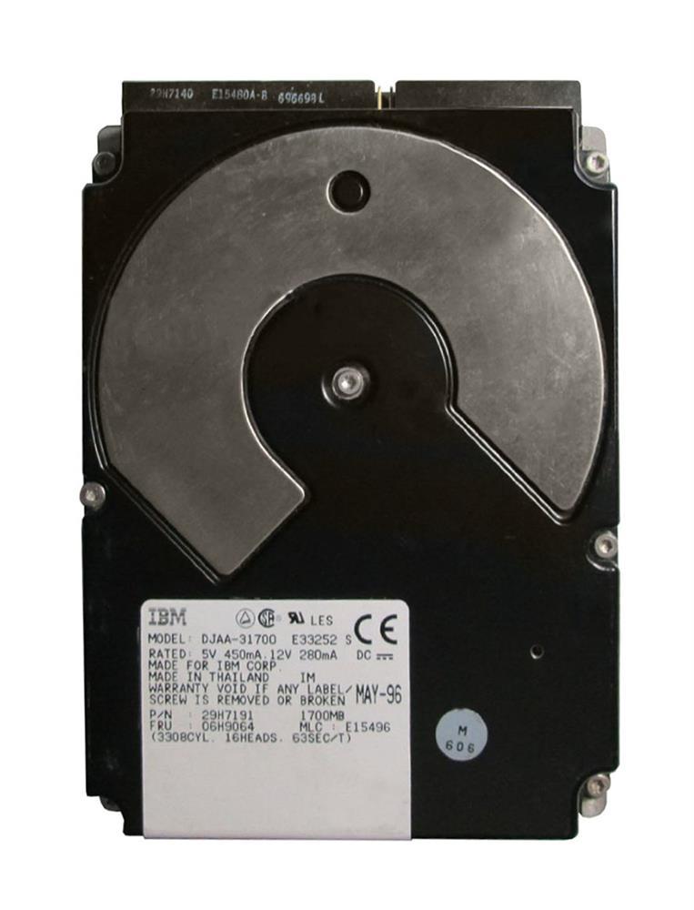 06H9064 IBM Deskstar 1.7GB 4500RPM ATA/IDE 96KB Cache 3...