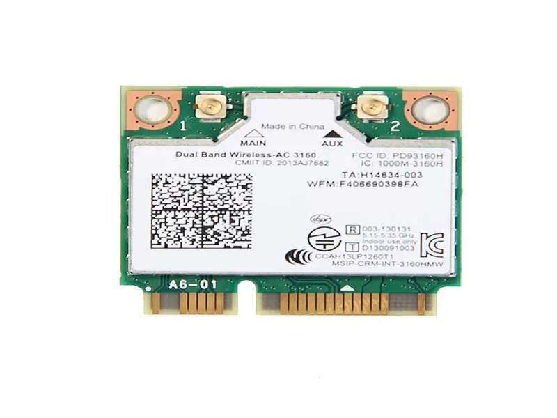 086RR6 Dell Wi-Fi Card DW1504 IEEE 802.11b/g/n Internal...