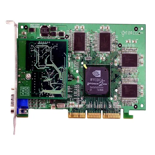 263480-002 HP AGP Video Graphics Card Nvidia GeForce2 M...