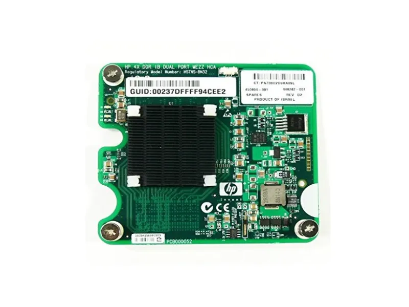448262-B21 HP 4X DDR Dual-Port Infiniband Mezzanine Hos...