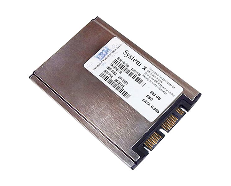 49Y6122 IBM 200GB MLC SATA 1.8-inch Enterprise Solid St...