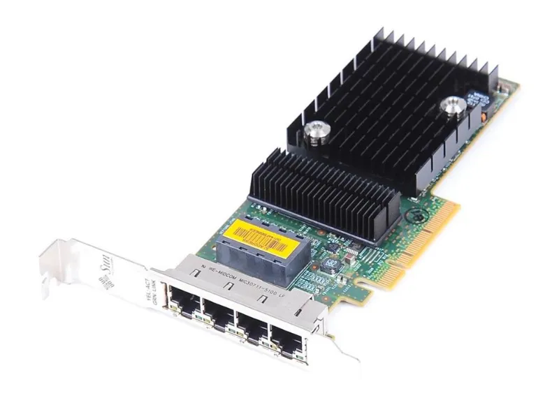 501-7606-07 Sun Quad-Port PCI-Express x8 Gigabit Ethern...