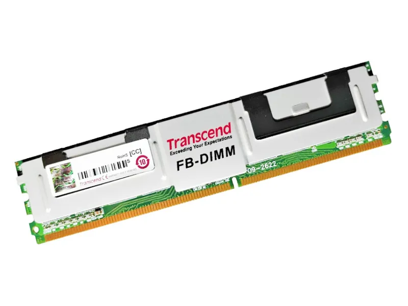 514922-0400 Transcend 2GB DDR2-667MHz PC2-5300 ECC Full...