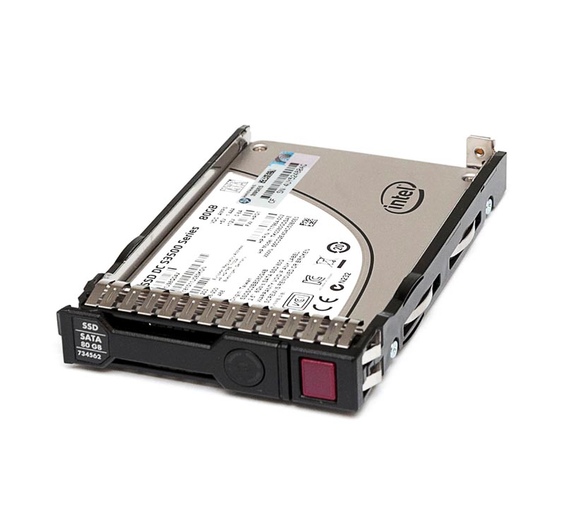 734370-001 HP Value Endurance 80GB SATA 6GB/s 2.5-inch ...