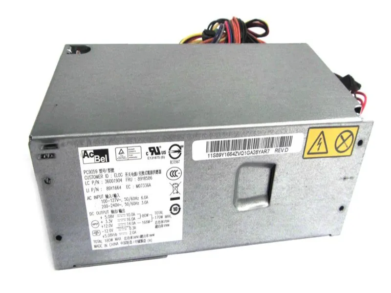 89Y8586 IBM / Lenovo 180-Watts Power Supply for ThinkCe...