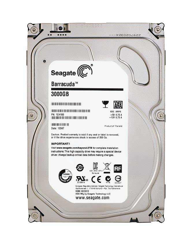 9YN166-302 Seagate BarraCuda 3TB 7200RPM SATA 6GB/s 64M...