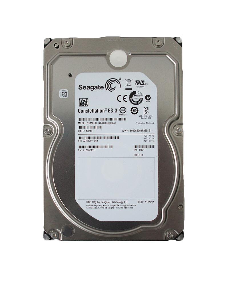 9ZM170-004 Seagate 4TB 7200RPM SATA 6GB/s 128MB Cache 3...