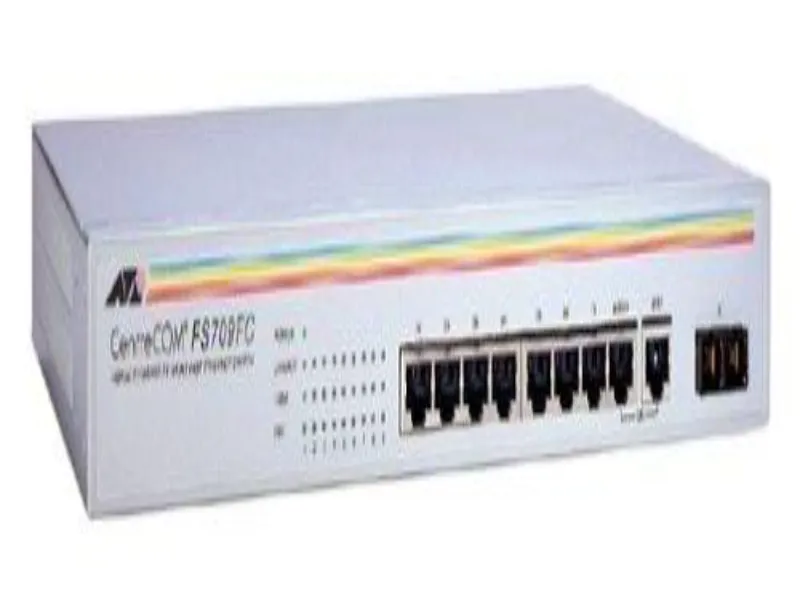 AT-FS709FC Allied Telesis Unmanaged Fast Ethernet Switc...