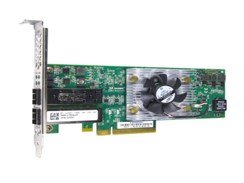 C852G Dell QLogic QLE8262L 10GBE Dual Port SFP Low Prof...