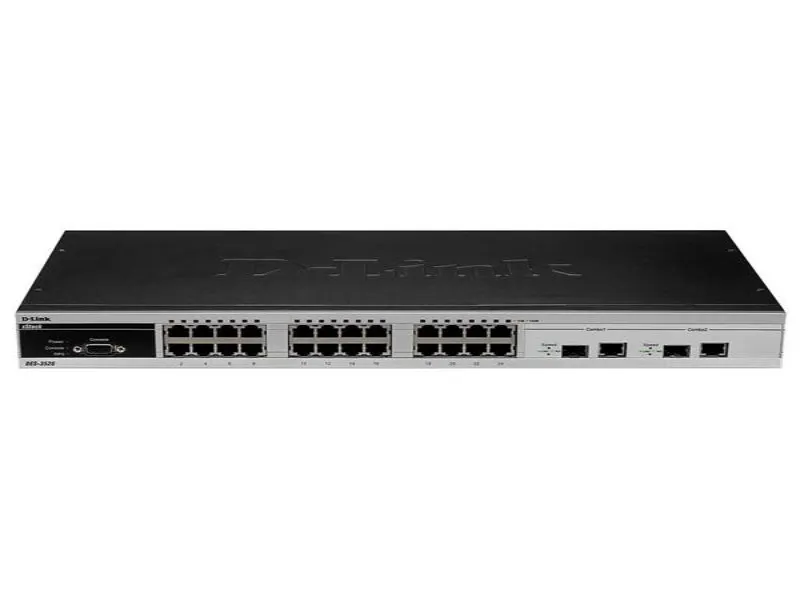 DES-3526 D-Link 24-Port 10/100Mbps Stackable Layer 2 Ma...