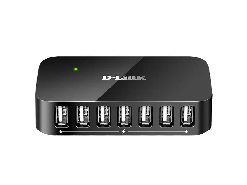 DUBH7 D-Link DUB-H7 7-Port High Speed USB 2.0 Hub with ...