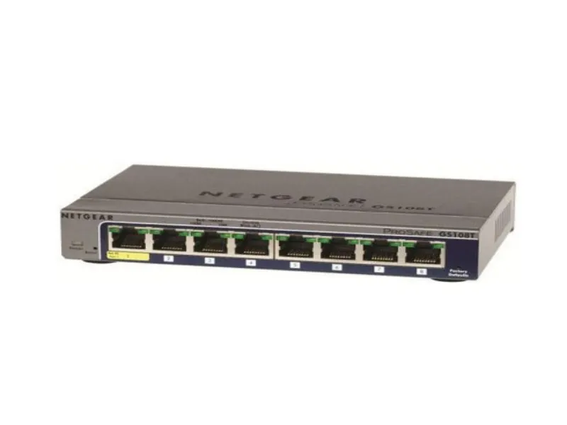 GS108T-200NAS Netgear 8-Port 10/100/1000 (PoE) Managed ...