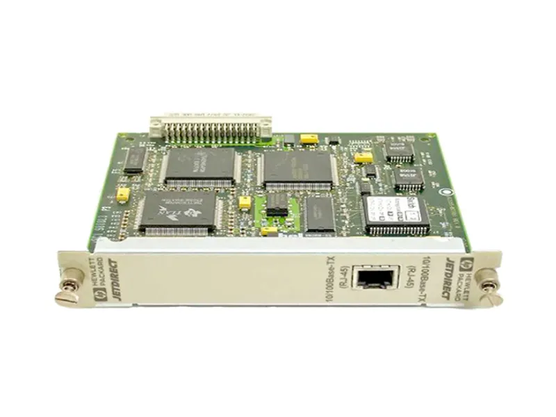 J2556A HP JetDirect MIO 10/100Base-T Print Server Ether...