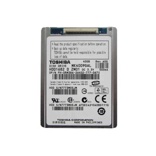 MK4009GAL Toshiba 40GB 4200RPM IDE Ultra ATA/100 (ATA-6...