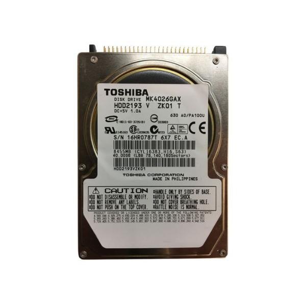 MK4026GAX Toshiba 40GB 5400RPM Ultra IDE / ATA-100 16MB...