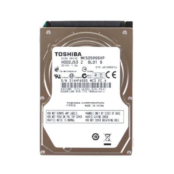 MK5059GSXP Toshiba 500GB 5400RPM 8MB Cache SATA 3GB/s 2...