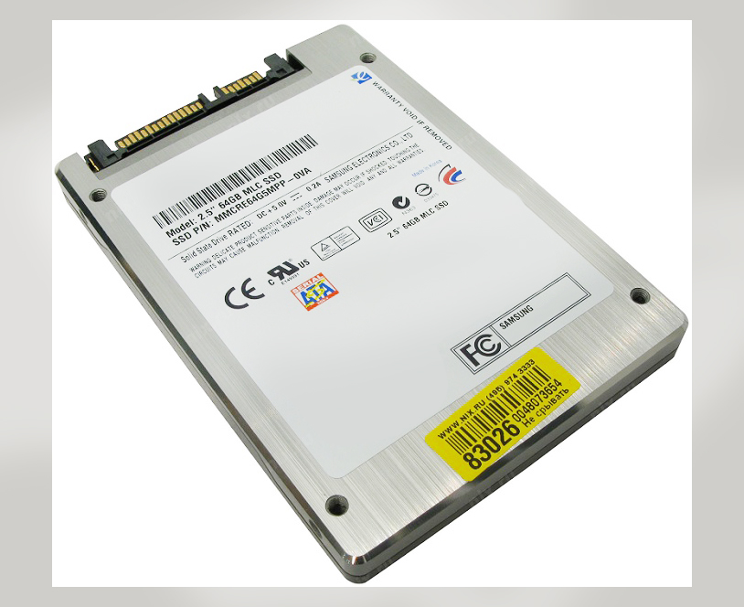 MMCRE64GHMXP-M Samsung 64GB Multi-Level Cell (MLC) SATA...