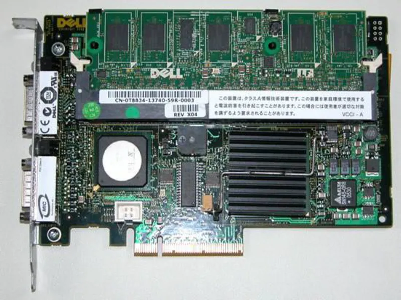 MW381 Dell PERC 5i SAS RAID Controller Card