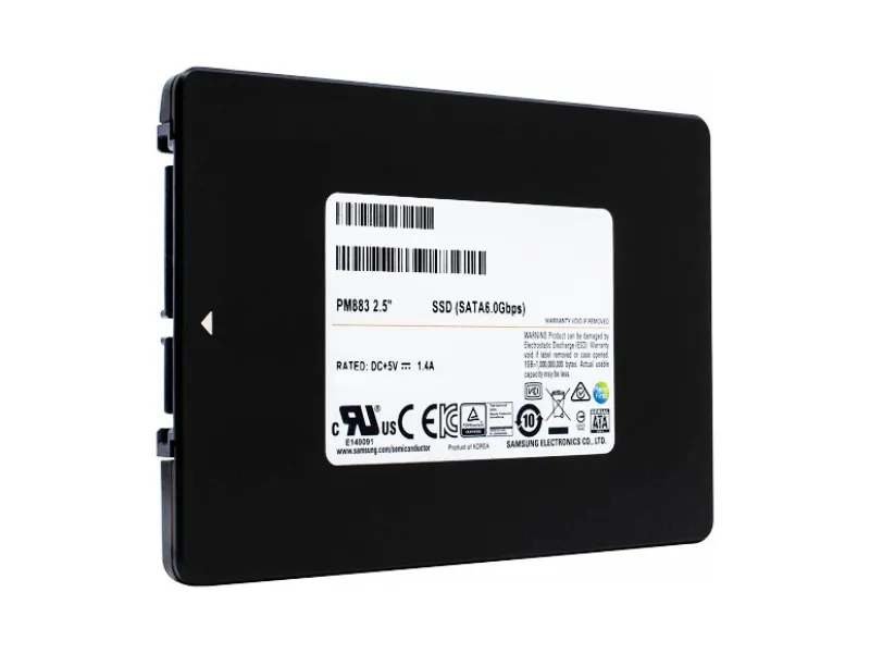 MZ-7LH4800 Samsung PM883 480GB SATA 6GB/s 2.5-inch Soli...