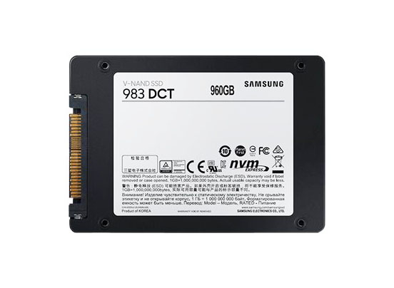 MZ-QLB960NE Samsung 983 DCT 960GB NVMe U.2 1.5GB Cache ...