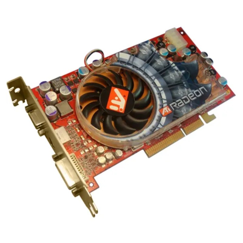 N3511 Dell Radeon 9800XT 256MB DDR 256-bit AGP 4X/8X Vi...