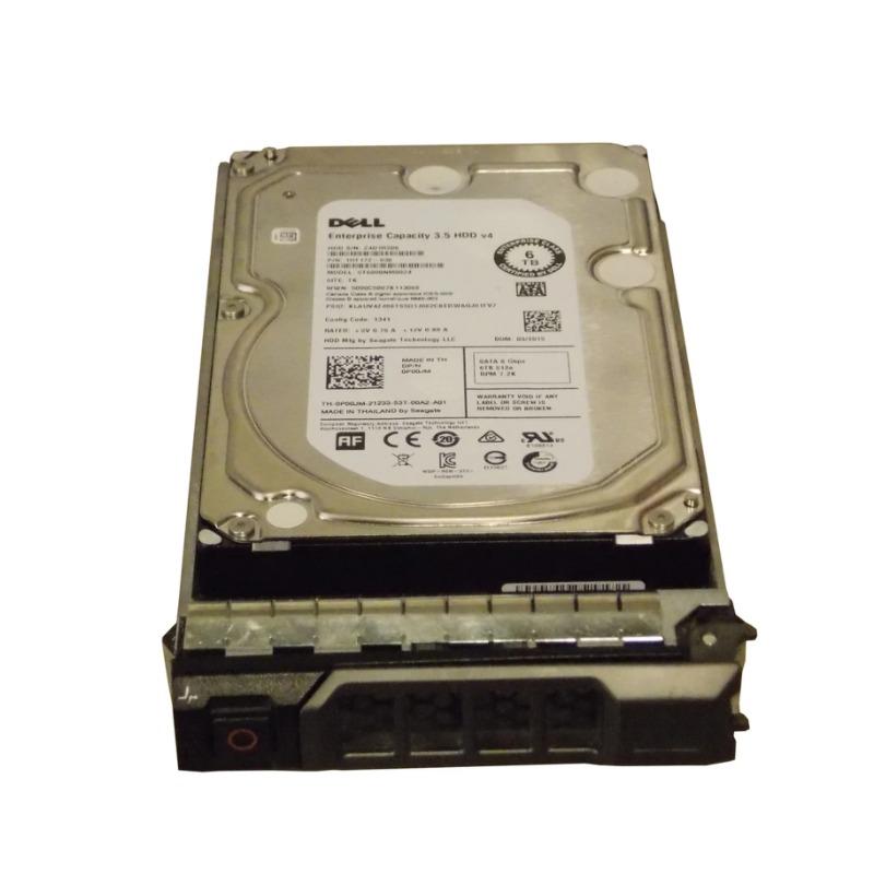 P00JM Dell 6TB 7200RPM SATA 6GB/s 3.5-inch Hard Drive