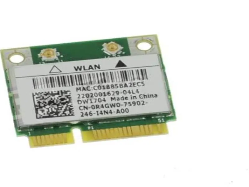 R4GW0 Dell Wi-Fi Card Broadcom Mini PCI-Express IEEE 80...