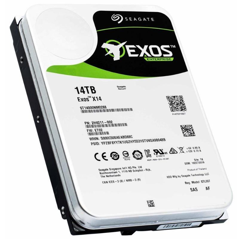 ST14000NM0288 Seagate Exos x14 14TB 7200RPM SAS 12GB/s ...