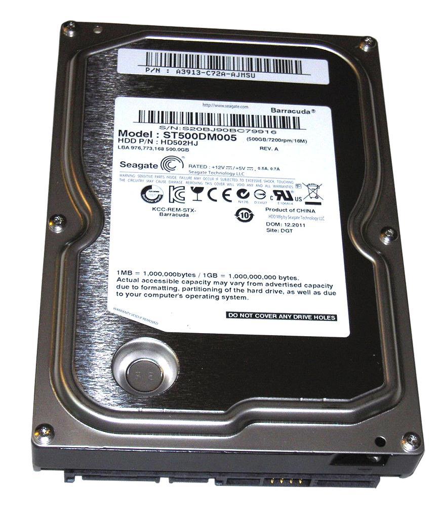 ST500DM005 Seagate 500GB 7200RPM SATA 6GB/s 3.5-inch Ha...