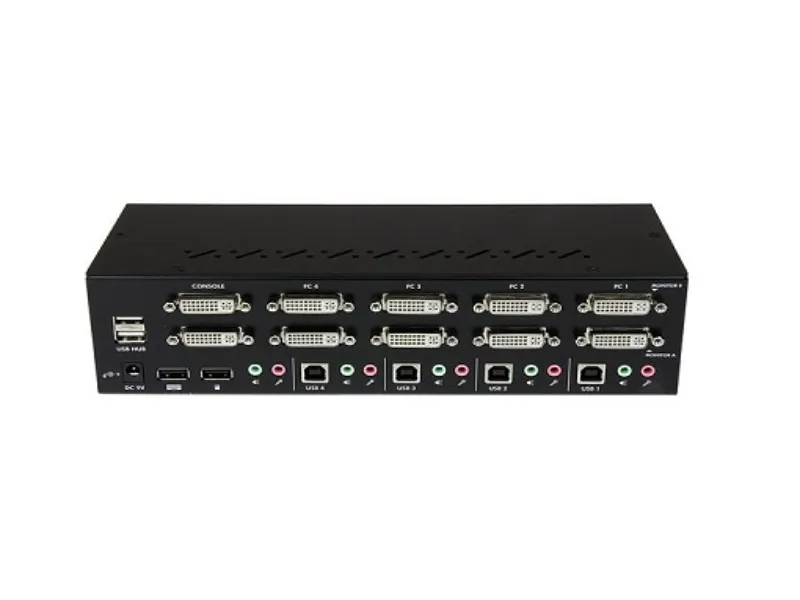 SV231DD2DUA StarTech 2-Port Dual DVI USB KVM Switch wit...