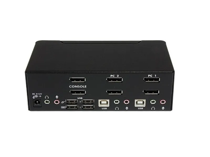 SV231DPDDUA StarTech 2-Port Dual DisplayPort KVM Switch...