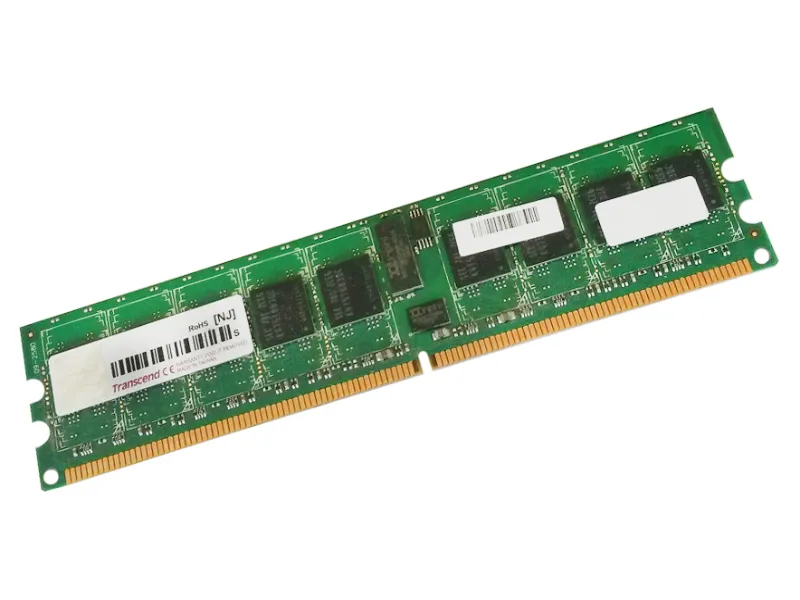 TS2GDL670 Transcend 2GB DDR2-400MHz PC2-3200 ECC Regist...