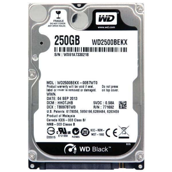 WD2500BEKX-00B7WT0 Western Digital Black 250GB 7200RPM ...