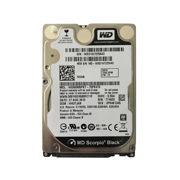 WD5000BPKT-75PK4T0 Western Digital 500GB 7200RPM SATA 6...