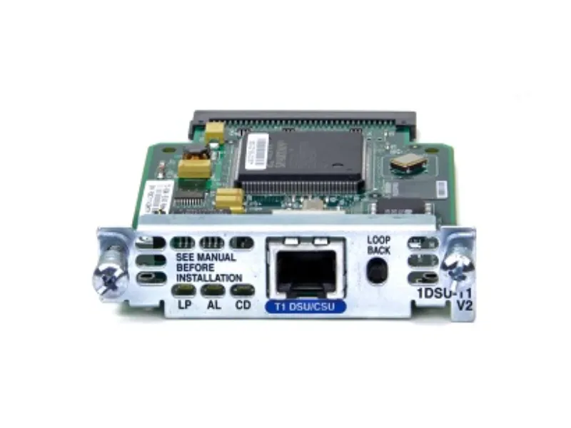 WIC-1DSU-T1-V2 Cisco 1-Port T1 / Fractional DSU / CSU W...