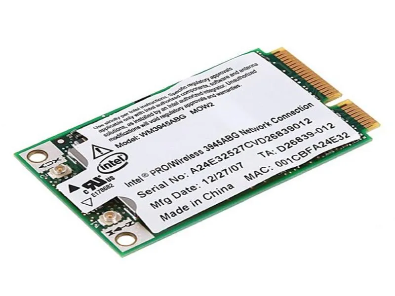 WM3945ABG Intel Mini PCI Express PRO Wireless Laptop Ca...