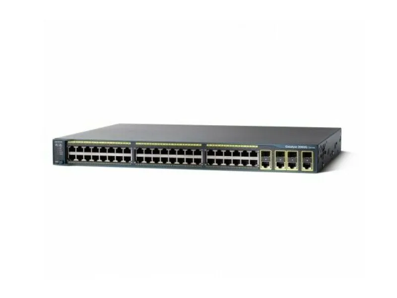 WS-C2960G-48TC-L Cisco Catalyst 44-Port 10/100/1000Base...