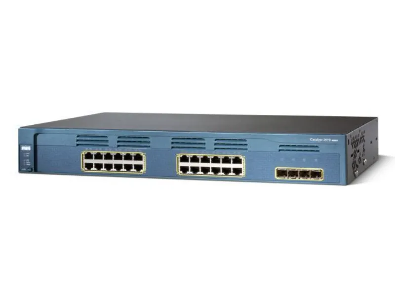 WS-C2970G-24TS-E Cisco Catalyst 2970 24-Port 24 x 10/10...