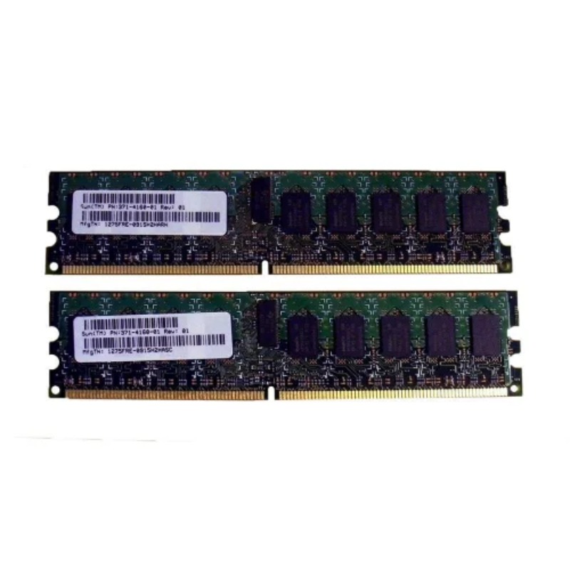 X6321A-04 Sun 4GB Kit (2GB x 2) DDR2-667MHz PC2-5300 EC...