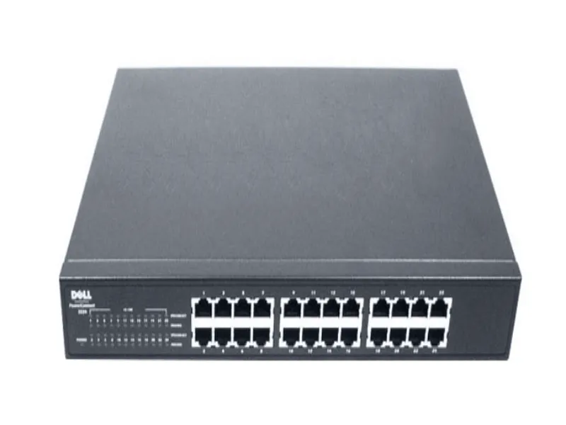 XJ146 Dell PowerConnect 2224 24-Ports 10/100 Fast Ether...